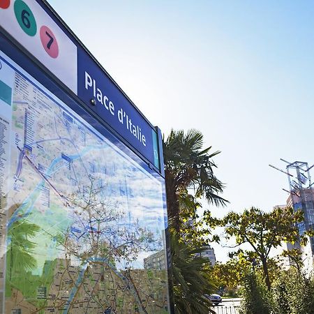 Hotel De La Place Des Alpes Paris Ngoại thất bức ảnh