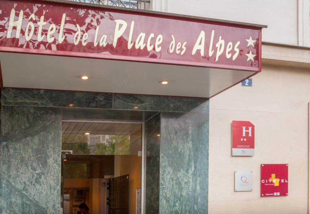 Hotel De La Place Des Alpes Paris Ngoại thất bức ảnh