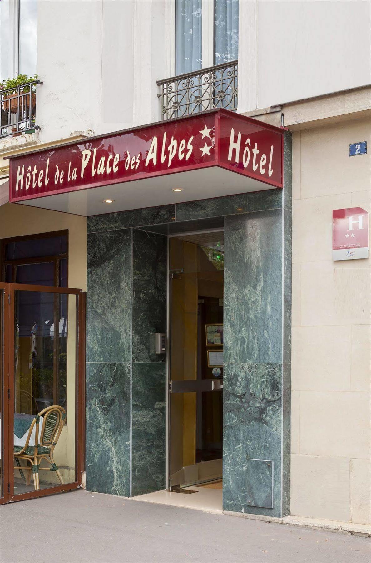 Hotel De La Place Des Alpes Paris Ngoại thất bức ảnh
